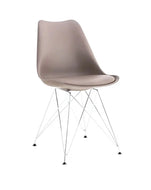 Silla Tulip iron gris claro