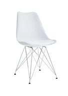 Silla Tulip iron blanco