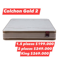 Colchón gold Dos 2 plazas