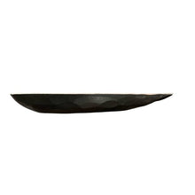 Cargar imagen en el visor de la galería, Bandeja Plato Forma De Pez Picoteo Decorativo Sushi Negro 35x12
