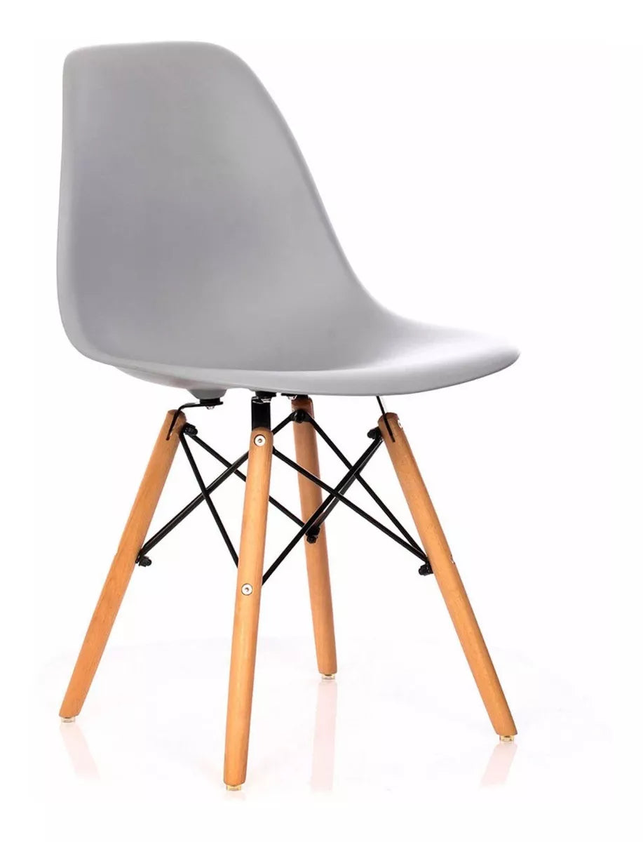 Silla eames EPC-001 gris claro