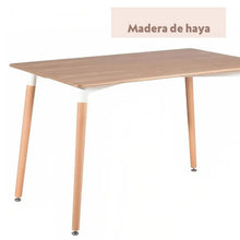 Cargar imagen en el visor de la galería, Mesa MDF café 130 x 80
