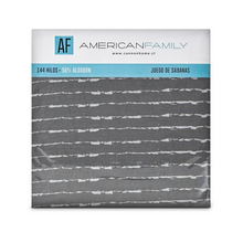 Cargar imagen en el visor de la galería, Sabana Multidiseño AMERICAN FAMILY 144 hilos 1,5P
