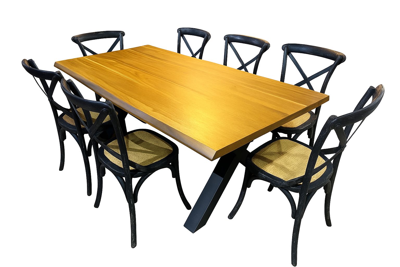 JUEGO DE COMEDOR SUR RUSTICA