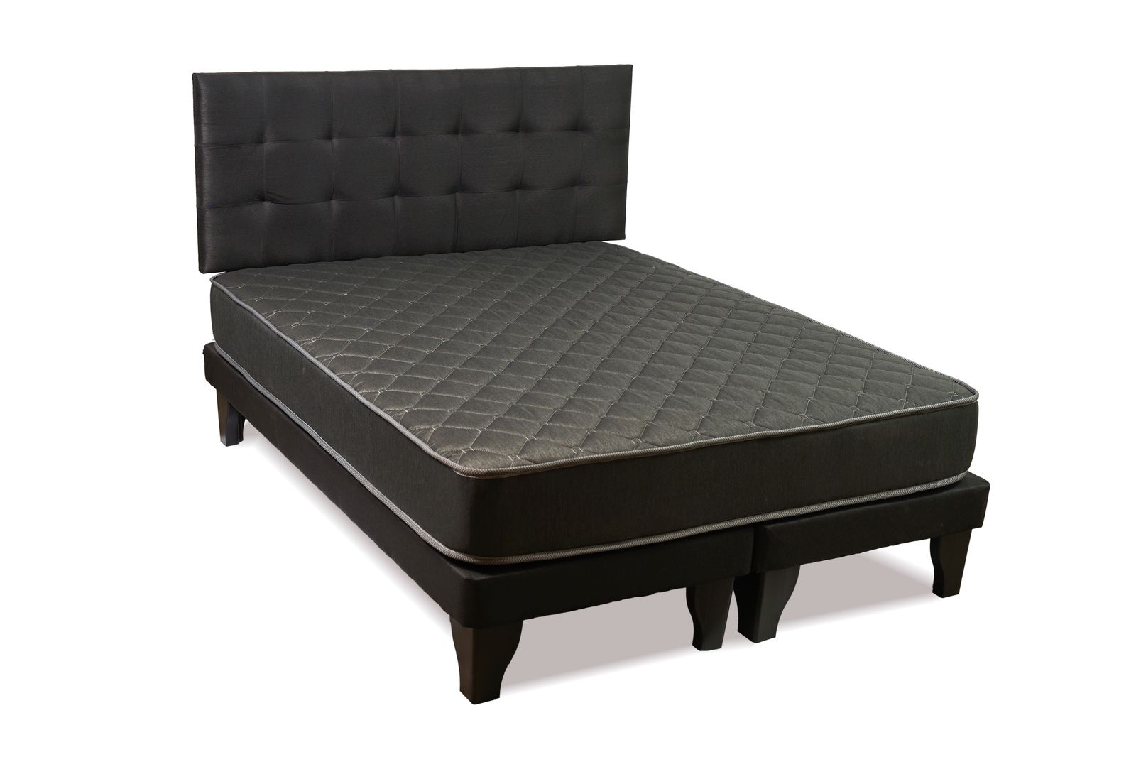 CAMA EUROBLACK 2 PLAZAS