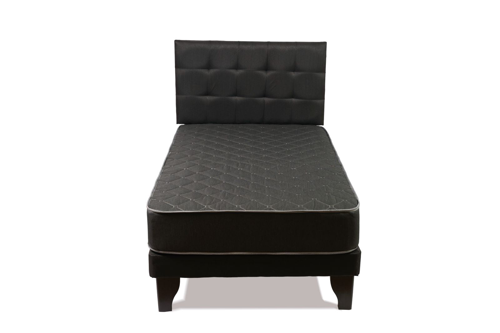 CAMA EUROBLACK 1.5 PLAZAS
